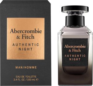 Abercrombie & Fitch Authentic Night Man Eau de Toilette 100ml