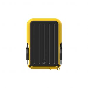 Silicon Power A66 external hard drive 4000GB Black, Yellow