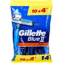 Blue2 Plus ( 10 + 4 pcs ) - Men's disposable razors