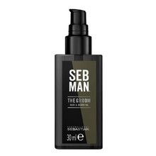 Sebastian Professional SEB MAN The Groom Hair & Beard Oil - Hair and beard oil 30ml