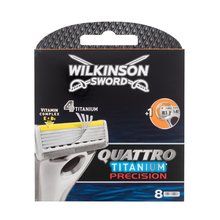 Wilkinson Sword Quattro Titanium Precision ( 8 ks ) 