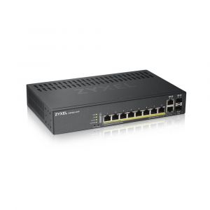 Zyxel GS1920-8HPV2 Managed Gigabit Ethernet (10/100/1000) Power over Ethernet (PoE) Black
