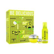 DKNY Be Delicious Gift Set Eau de Parfum 100ml,shower foam 150ml and Miniature Eau de Parfum 7ml