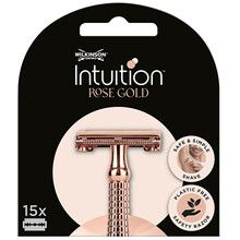 Wilkinson Sword Intuition Double Edge Rose Gold Blades 