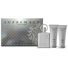 Afnan Supremacy Silver Gift Set Eau de Parfum 100ml, Shower Gel 100ml and After Shave Balm 100ml