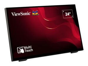 VIEWSONIC TD2465 24inch 16:9 1920x1080 SuperClear IPS LED Monitor with 5ms HDMI DipsplayPort USB Type C RJ45 Ethernet