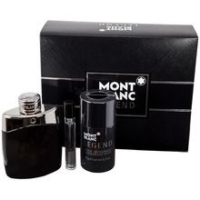 Mont Blanc Legend Gift Set Eau de Toilette 100ml, Miniature Eau de Toilette 7,5ml and deostick 75 g