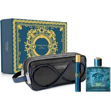 Versace Eros Parfum Gift Set Eau de Parfum 100ml, Shower Gel 100ml and Miniature Eau de Parfum 10ml