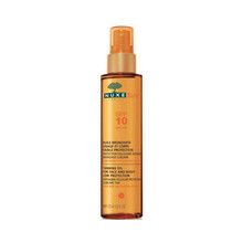 Nuxe Sun Tanning Oil For Face And Body SPF 10 - Bronze suntan oil for face and body 150ml