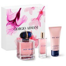 Armani My Way Gift Set Eau de Parfum 90ml, Miniature Eau de Parfum 15ml and Body Lotion 50ml