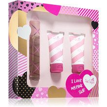 Aquolina Pink Sugar Gift Set Eau de Toilette 50ml, Body Lotion 50ml Shower Gel 50ml