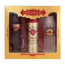 Cuba Royal100ml EDT, After Shave (after shave) Royal 100ml & 200ml Royal Deospray Gift Set