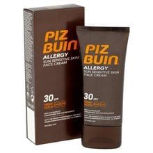 Piz Buin Allergy Sensititve Skin Face Sun Cream SPF 30 - Sunscreen for Face