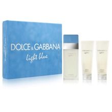  Dolce Gabbana Light Blue Gift Set Eau de Toilette 50ml, Body Lotion Light Blue Shower Gel 50ml and 50ml Light Blue