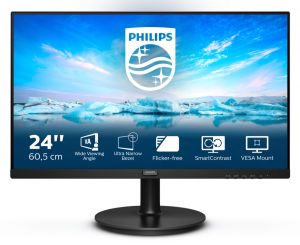 Philips 241V8LA 23.8'' VA FHD 75Hz Monitor