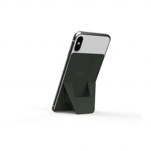 DesignNest FoldStand Phone + Cardholder Stand Grey