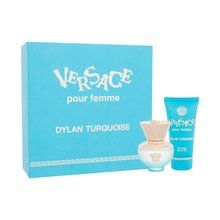  Versace Dylan Turquoise pour Femme Gift Set Eau de Toilette 30ml and Body Gel 50ml