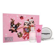  Dsquared2 Wood for Her Gift Set Eau de Toilette 100ml, Shower Gel 100ml & Wallet