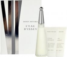 Issey Miyake L`Eau D`Issey EDT 50ml & Body Lotion 50ml & Shower Gel 50ml Gift Set