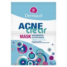 Dermacol Acneclear (oily, combination and problematic skin) - Astringent Facial Mask 16.0g
