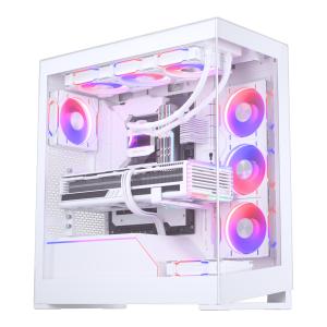 U-Case NS Gaming PC White Limited Edition (5700X/32GB/1TB/GeForce RTX 4060/W11 Home)