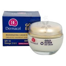 Dermacol Gold Elixir Day Cream (Mature Skin) - Caviar Rejuvenating Day Cream SPF 10 50ml