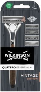 Wilkinson Sword Quattro Essential 4 Vintage Edition 1.0ks